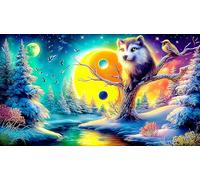 Cartoon Puzzle 1000 Piezas Papel Reciclado Juegos educativos Juego desafiante para Adultos y niños de 12 años y más 38x26cm/1000pcs