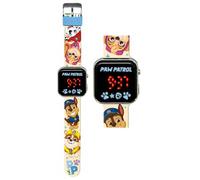 CARTOON Reloj de pulsera digital con pantalla LED y correa de silicona para niños, Paw Patrol, Correa