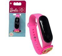 CARTOON Reloj digital para niños con pantalla táctil LED con fecha, correa ajustable de PVC de 25 cm, caja de ABS y lente de plexiglás, 2 pilas AG3 incluidas, idea de regalo para niña o niño, Barbie