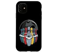 Cartoon Scared Bowling Pins - Funny Sport Bowler tee Carcasa para iPhone 11
