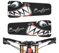 Cartoon Shark Pattern Bicycle Handlebar Tape | Peeling Fading and Yellowing Bicycle Tube Sponge Foam | Damping Sweat Transpirable Delicate Various Riding Environments