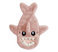 Cartoon Shark Shape Warm Water Bag, 1000ml Hands Feet Warmer, Soft Plush Cover Warm Water Bottle, Cartoon 14.57x12.2x1.18 Inches Hand Pocket Water Bottle, Plush Warm Water Bottle, Shark Shape Water B