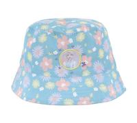 CARTOON Sombrero de pescador Frozen Disney sombrero de verano para niños de poliéster, azul celeste, 52-53