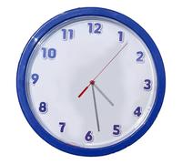 CARTOON Sonic - Reloj de pared analógico para niños, 25 cm, para habitación de juegos