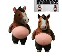 Cartoon Sticker | Animal DecalCartoon Sticker - PP, 4.72x3.54in Animal Decal 3D Design | Reusable Adhesive Craft Stickers, Cute Animals Vinyl Decals For Water Bottles, Notebooks, Planners, Home, Car