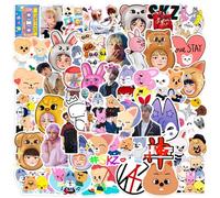 Cartoon Sticker, Pegatinas de Cartoon, 50 Pcs Pegatinas de C-artoon, Pegatina, Ubephant Pegatina Vinilo Anime, para Botellas de Agua, Portátil, Monopatín, Regalo para Niños