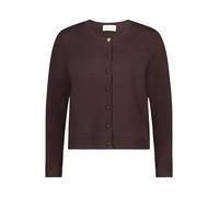 Cartoon Strickpullover Kurz 1/1 Arm Suéter pulóver, marrón, 46 para Mujer