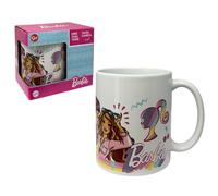 CARTOON Taza cerámica Barbie Mattel modelo mug tazón desayuno 325ml para niños