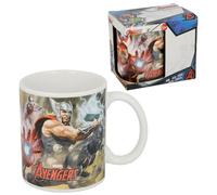 CARTOON Taza de cerámica Avengers Marvel modelo Mug 325 ml taza de desayuno para niños