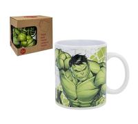 CARTOON Taza Hulk Marvel Avengers de cerámica modelo mug con impresión sublimática tazón desayuno 325ml para niños