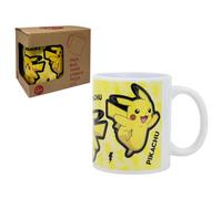 CARTOON Taza Pokémon Pikachu de cerámica modelo mug con impresión sublimática tazón desayuno 325ml para niños