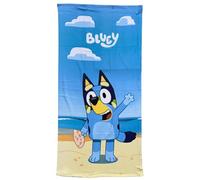 CARTOON Toalla de playa Bluey Toalla de microfibra de poliéster para niños 245 gsm tamaño 70x140 cm playa piscina