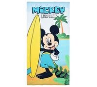 CARTOON Toalla de playa de microfibra de poliéster Mickey Disney toalla infantil 240 gsm tamaño 70x140 cm playa piscina