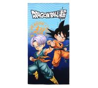 CARTOON Toalla de playa Dragon Ball Super 70 x 140 cm toalla microfibra 100% poliéster 240 GSM ligera y absorbente para playa y piscina