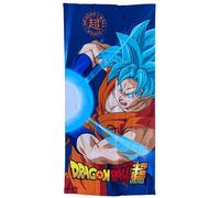 CARTOON Toalla de playa Dragon Ball Super toalla de microfibra de poliéster para niños 245 gsm tamaño 70 x 140 cm playa piscina