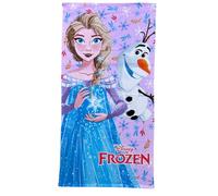 CARTOON Toalla de playa Frozen Disney toalla piscina playa microfibra para niños 140 x 70 cm