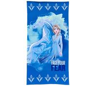 CARTOON Toalla de playa Frozen II Elsa y Nokk 140x70cm Toalla de secado rápido microfibra de poliéster para playa y piscina