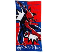 CARTOON Toalla de Playa Infantil Spider-Man 70x140 cm Toalla de Microfibra 100% Poliéster Secado Rápido Toalla de Playa Piscina Marvel Idea de Regalo Superhéroe
