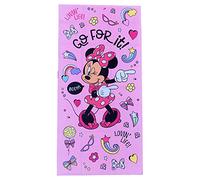 CARTOON Toalla de playa Minnie Mouse Disney Toalla Algodón Playa Piscina 70x140 cm