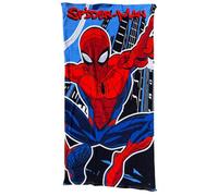 CARTOON Toalla de playa para niño Spider-Man 70 x 140 cm toalla microfibra 100% poliéster secado rápido toalla playa piscina Marvel idea regalo superhéroe