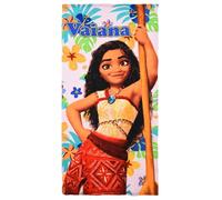 CARTOON Toalla de playa Vaiana Disney microfibra poliéster toalla infantil 240 gsm tamaño 70 x 140 cm playa piscina