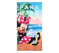 CARTOON Toalla playa Minnie Disney toalla microfibra poliéster infantil 240gsm tamaño 70x140cm playa piscina