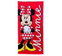 CARTOON Toalla playa piscina playa Minnie Disney toalla microfibra poliéster para niños 140x70 cm
