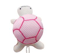 Cartoon Turtle Bad Pouf - Esponja de ducha de malla suave, esponja de baño apta para niños, cómodo limpiador corporal espumoso, diseño de cuerda colgante, compañero de baño perfecto para niños