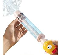 Cartoon Water Soaker, Easy Pull Action, High Pressure Stream Launcher, Rapid Fire Summer Toy for Backyard Splash Pad and Inflatable Pool Games or Tropical Beach Vacation Fun