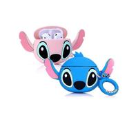 Cartoon Wireless Earphone Cover Apple Airpods 12 Cover, Silicone Cover for Couples Souvenirs (pink) High Quality