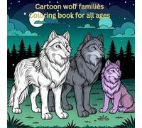 Cartoon wolf families: A life cycle coloring journey