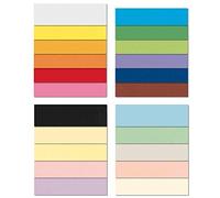 Cartotecnica Favini - Paquete de 10 cartulinas lisas de 70 x 100 cm, color azul A35G0A1