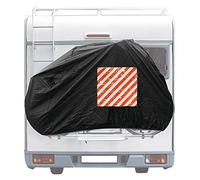 Cartrend 10162 Funda de bicicleta para caravana, soporte trasero, 1 pieza, protección para 2 bicicletas, accesorios de acampada, autocaravana.