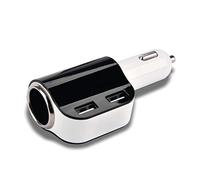 Cartrend 10419 - Enchufe de Carga USB para Cargar y Alimentar Diferentes Dispositivos (12 V, 3100 mA)