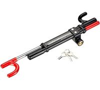CARTREND 60159 Antirrobo de volante y pedal negro Rojo