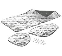 cartrend Alfombrillas térmicas para Fiat Ducato, 3 Piezas, para Ventanas Delanteras y Laterales, Accesorios de Camping, caravanas, caravanas, caravanas, Accesorios para caravanas, Accesorios de