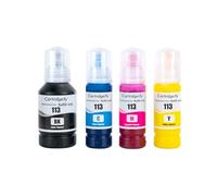 Cartridgeify 113 cartuchos de tinta compatibles con Epson 113, para EcoTank ET-5150 ET-5170 ET-5800 ET-5850 ET-16150 ET-16650 (1 x 127 ml, 3 botellas de tinta de 70 ml)