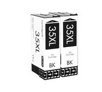 Cartridgeify 35 cartuchos de tinta XL compatibles con Epson 35 35XL para impresora (2 unidades negros) para Workforce Pro WF-4720DWF WF-4725DWF WF-4730DTWF WF-4740DTWF WF-4740DTWF