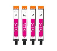 Cartridgeify 4 cartuchos de tinta magenta CLI-571 XL compatibles con Canon CLI-571 M Multipack, para PIXMA MG5750 MG5751 TS5050 TS5055 TS6050 MG5752 MG5753 MG6850 MG6850 MG6852 TS500 TS50 51 EU