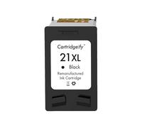 Cartridgeify Cartuchos de Tinta 21 XL compatibles con Cartuchos HP 21 XL Negro, para PSC 1410, Officejet 4315, Deskjet 3940 D1530 D2360 D2460 F380 F2180 F2224 F4180