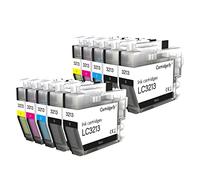 Cartridgeify LC3213 LC3211 Cartuchos de Tinta compatible con Brother LC-3213 LC-3211 Multipack (4x Negro, 2x Cian, 2x Magenta, 2x Amarillo), para MFC-J491DW MFC-J497DW DCP-J572DW DCP-J772DW DCP-J774DW