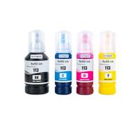 Cartridgeify Pack de 4 cartuchos de tinta compatibles con Epson 113, para Ecotank ET-16150 ET-5150 ET-5170 ET-16600 ET-16650 ET-5800 ET-5850 ET-5880