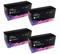 Cartridges Kingdom 4 Cartuchos de tóner láser compatibles para Epson AcuLaser C1700 C1750N C1750W CX17 CX17NF CX17WF