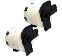 Cartridges Kingdom DK11209 DK-11209 (29mm x 62mm) Etiquetas compatibles para Brother P-Touch Impresoras | 800 Etiquetas por Rollo | 2-Pack