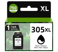 CARTRIGO 305XL Cartuchos de Tinta Negra, Tinta 305 Negro Compatible para Cartuchos HP 305, 305XL Negro para DeskJet 2300 2700 2800 4100 4200 Plus 4100, Envy 6010 6020 6030 6400 Pro 6400 (1-Pack)