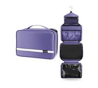 Carttiya Neceser Grande para Hombre y Mujer, Color Verde, Green, Moda (X Morado)