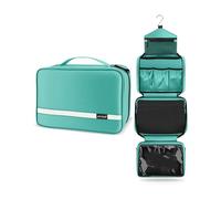 Carttiya Neceser Grande para Hombre y Mujer, Color Verde, Green, Moda (Y Azul Claro)