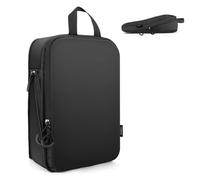 Carttiya Organizador Maleta Viaje Compresión, Impermeable Expandibles Ultraligero Packing Cubes, Organizador Mochila Viaje, Compression Bolsas Organizadoras Maleta Equipaje (1 Piezas, Negro)