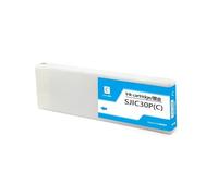 Cartucho 300ML, Compatible con Epson, SJIC30P C7500 | Chip incorporado, impresión de etiquetas, suministro constante de tinta, formato de cartucho(Cyan)