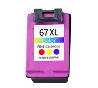 Cartucho 67XL negro/resultado consistente de color, necesidades de impresión de alto volumen para impresoras 2723 2721 2330 4122 2755 frecuencia de reemplazo reducida